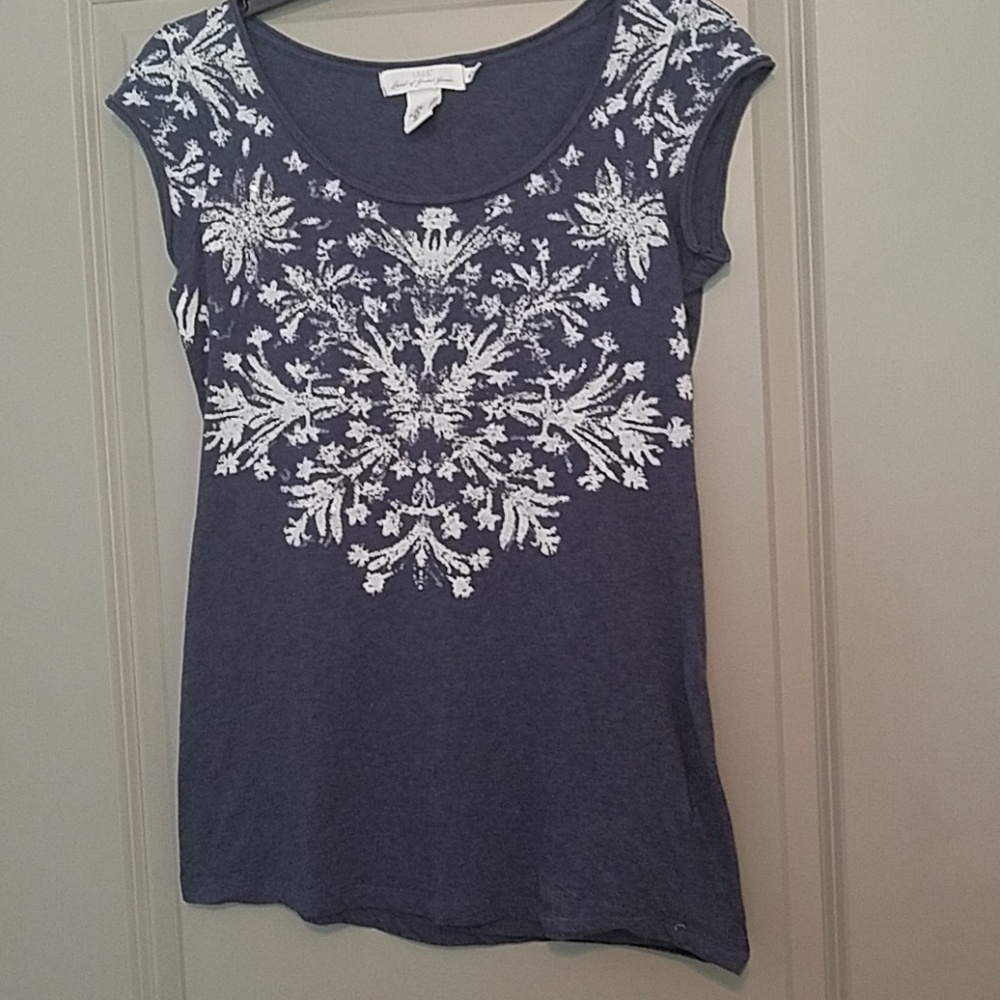 H&M Graphic Top with Sequins